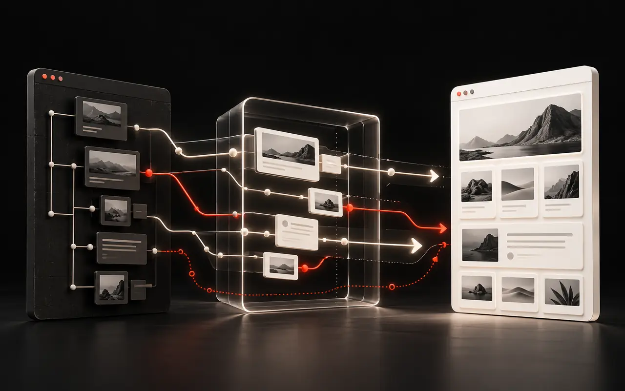 Contenus et parcours transférés vers une nouvelle architecture web